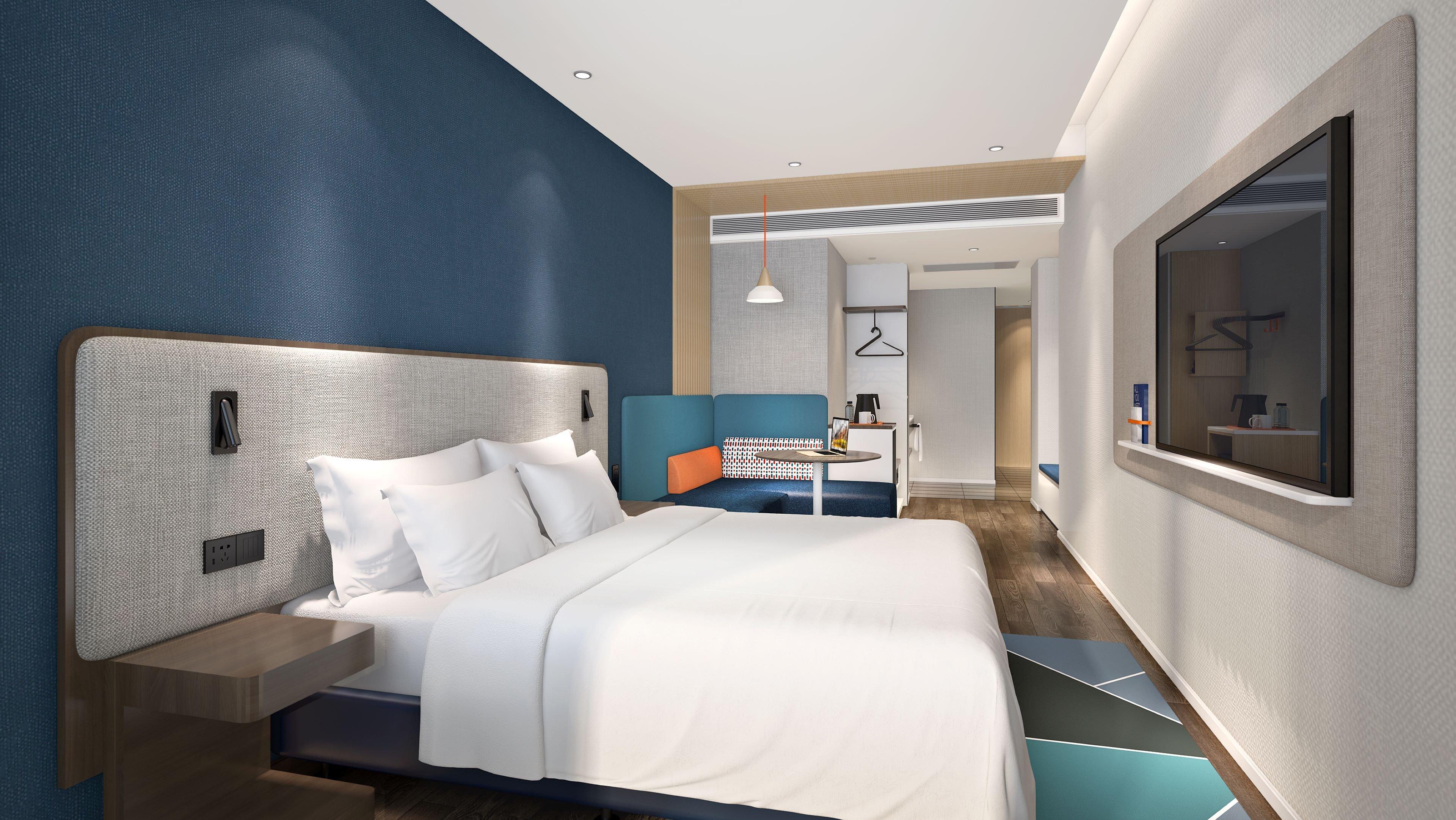 Holiday Inn Express Shanghai Expo Centre By Ihg Buitenkant foto
