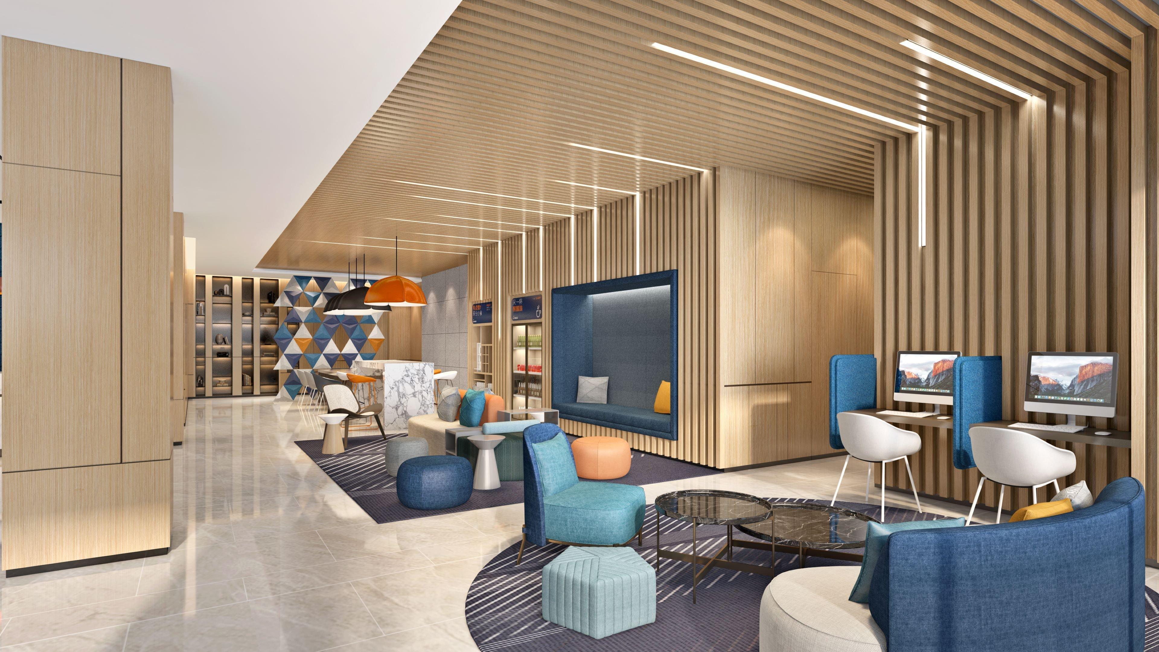 Holiday Inn Express Shanghai Expo Centre By Ihg Buitenkant foto