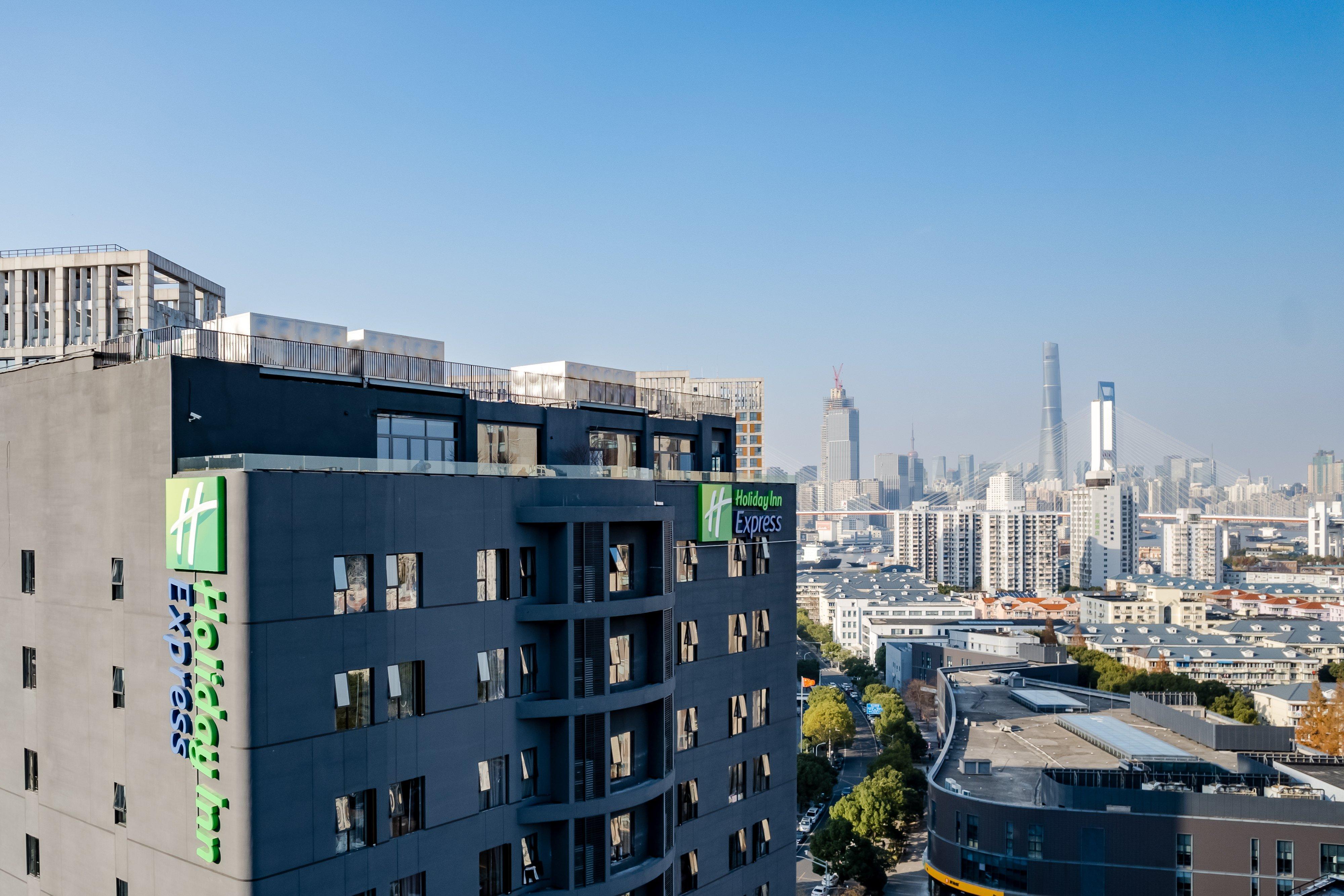 Holiday Inn Express Shanghai Expo Centre By Ihg Buitenkant foto