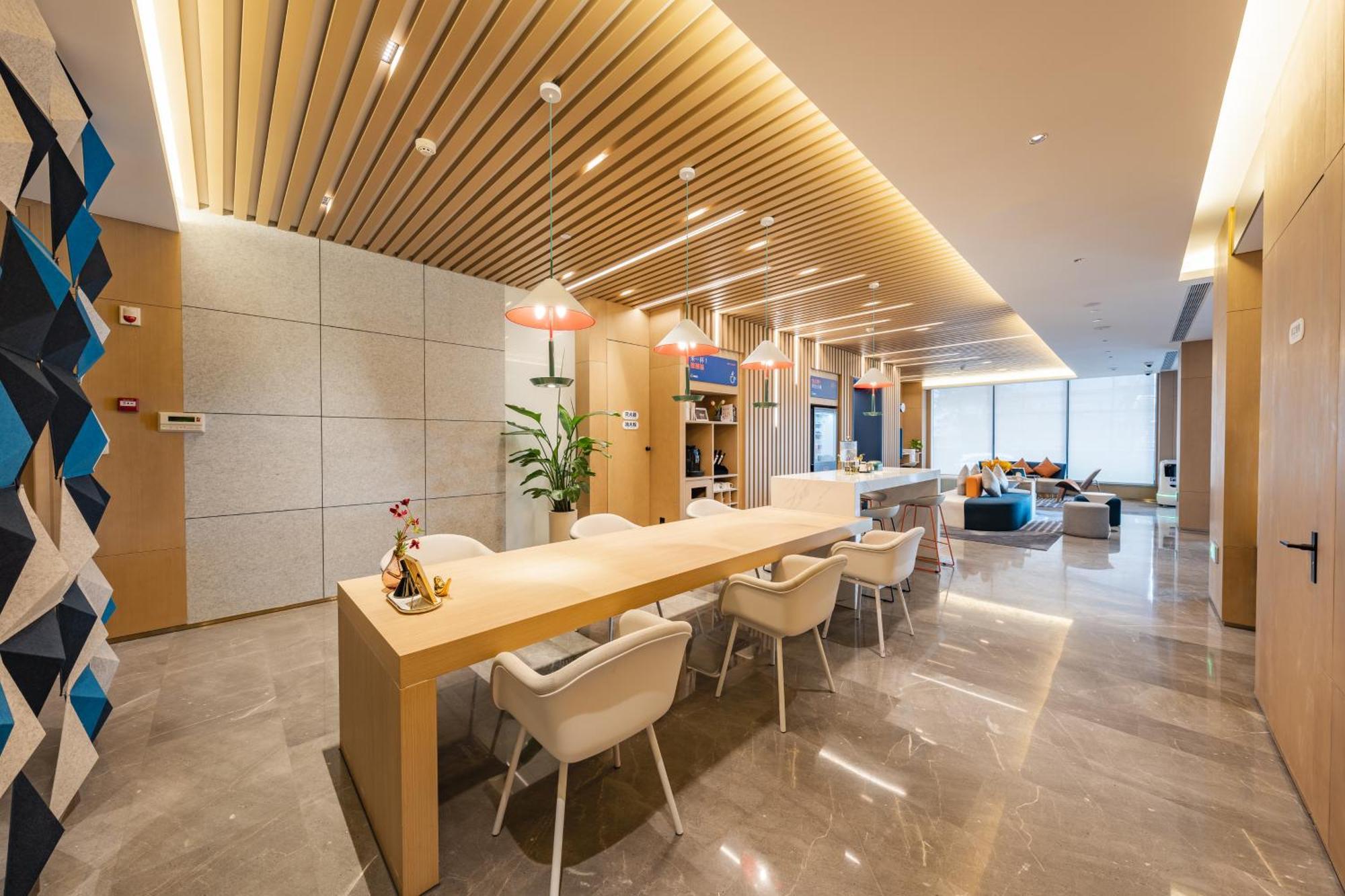 Holiday Inn Express Shanghai Expo Centre By Ihg Buitenkant foto